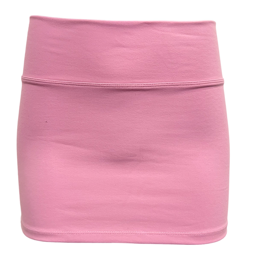 Free People Pink Fitted Midi Skirt